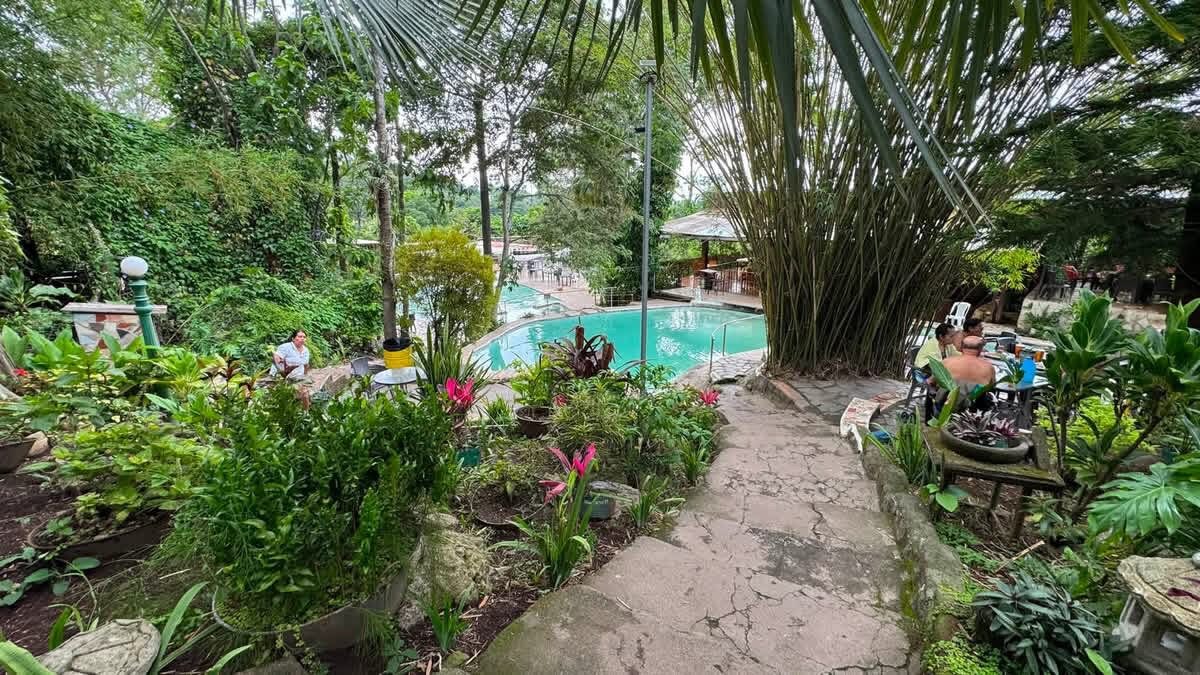 Poolside recovery in the hills